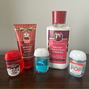 NEW Bath and Bodyworks Body Cream, Body Lotion + Hand Sanitizer Bundle
